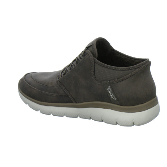 Skechers Winterschuhe Herren Summits Slip Ins Dunkelbraun