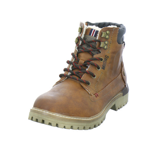 Mustang Winterschuhe warm gefüttert Mittelbraun - 360° Ansicht