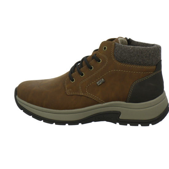Rieker Winterschuhe warm gefüttert Mittelbraun - 360° Ansicht