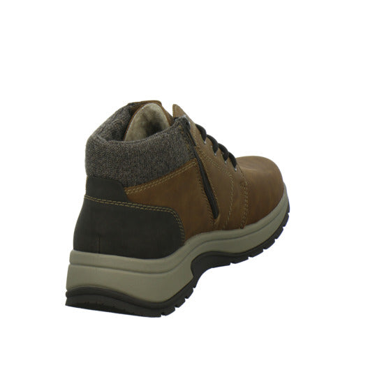 Rieker Winterschuhe warm gefüttert Mittelbraun - 360° Ansicht