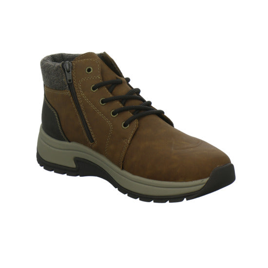 Rieker Winterschuhe warm gefüttert Mittelbraun - 360° Ansicht