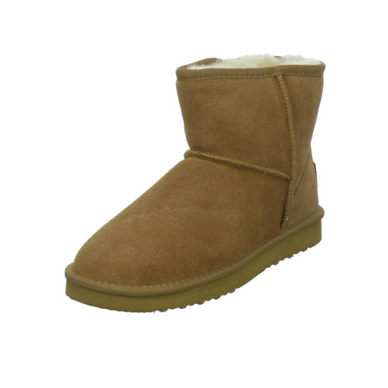 OOG Winterschuhe warm gefüttert Mittelbraun - 360° Ansicht