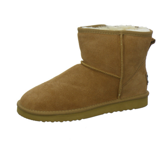 OOG Winterschuhe warm gefüttert Mittelbraun - 360° Ansicht