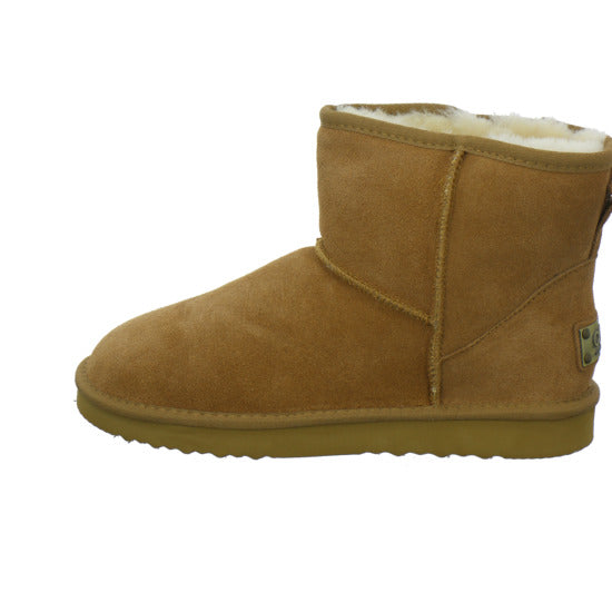 OOG Winterschuhe warm gefüttert Mittelbraun - 360° Ansicht