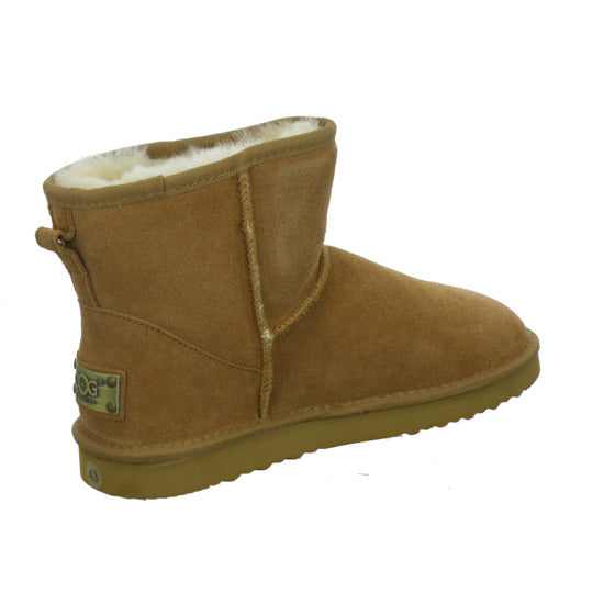 OOG Winterschuhe warm gefüttert Mittelbraun - 360° Ansicht