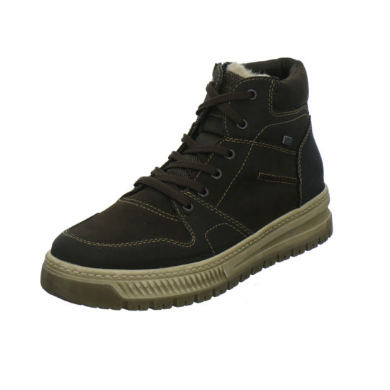 Rieker Winterschuhe warm gefüttert Braun-kombi - 360° Ansicht