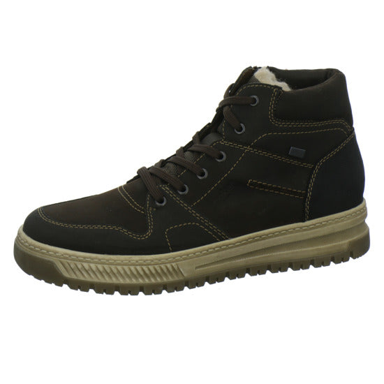 Rieker Winterschuhe warm gefüttert Braun-kombi - 360° Ansicht