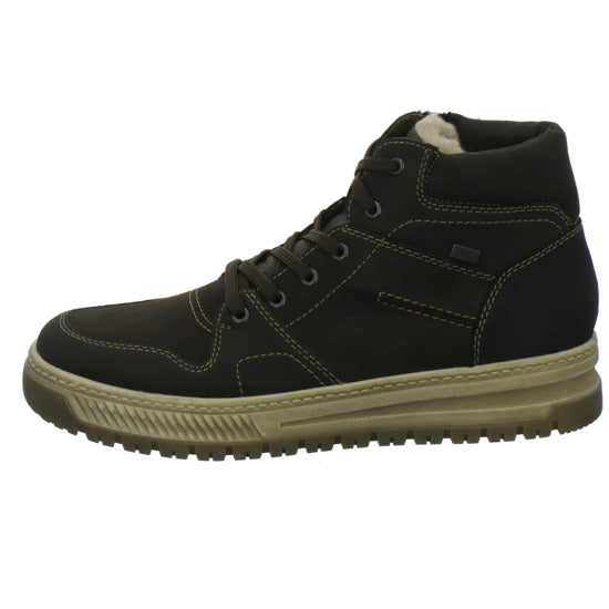 Rieker Winterschuhe warm gefüttert Braun-kombi - 360° Ansicht