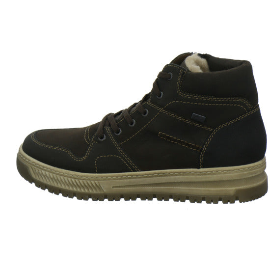 Rieker Winterschuhe warm gefüttert Braun-kombi - 360° Ansicht