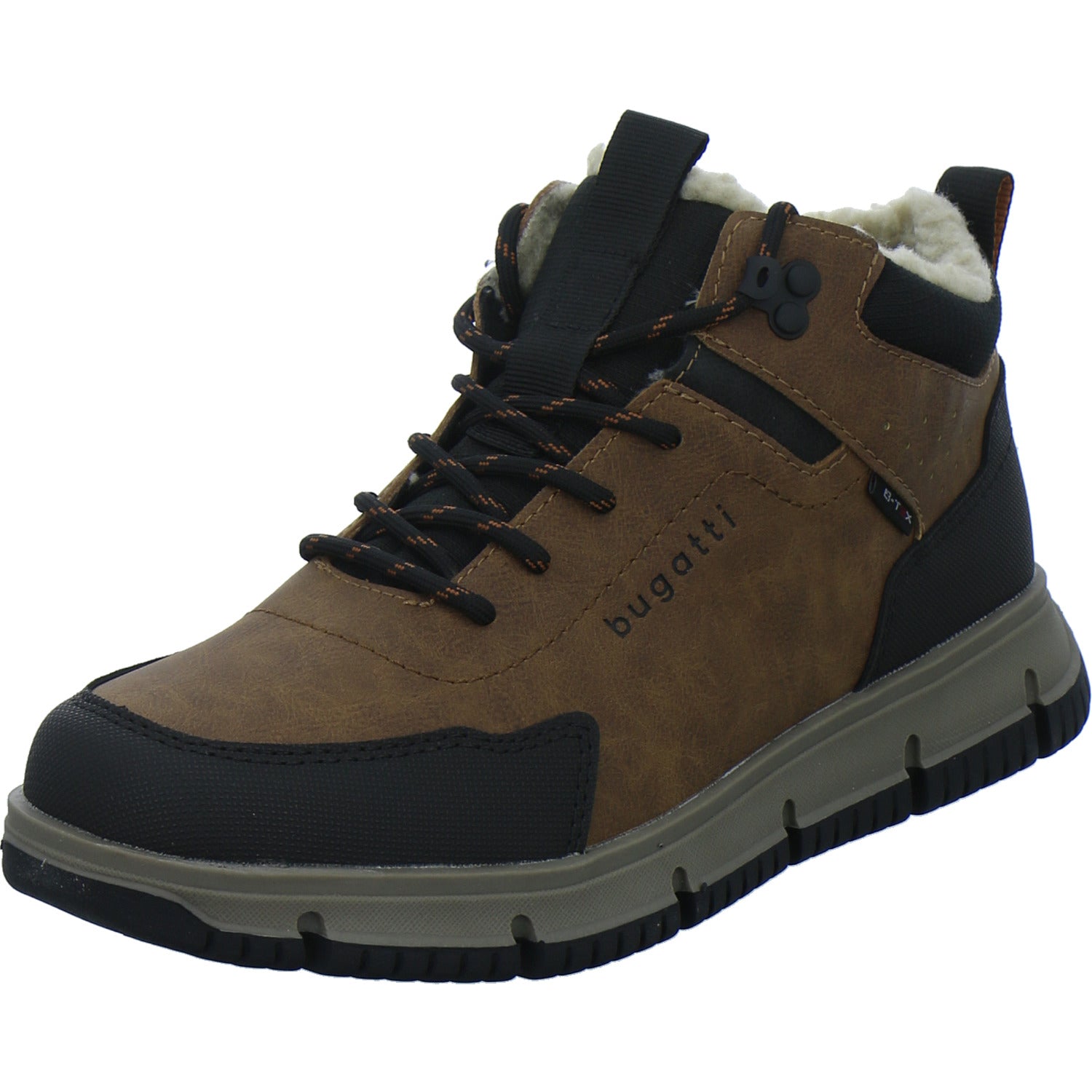 Bugatti Classic Winterschuhe Herren Braun-kombi