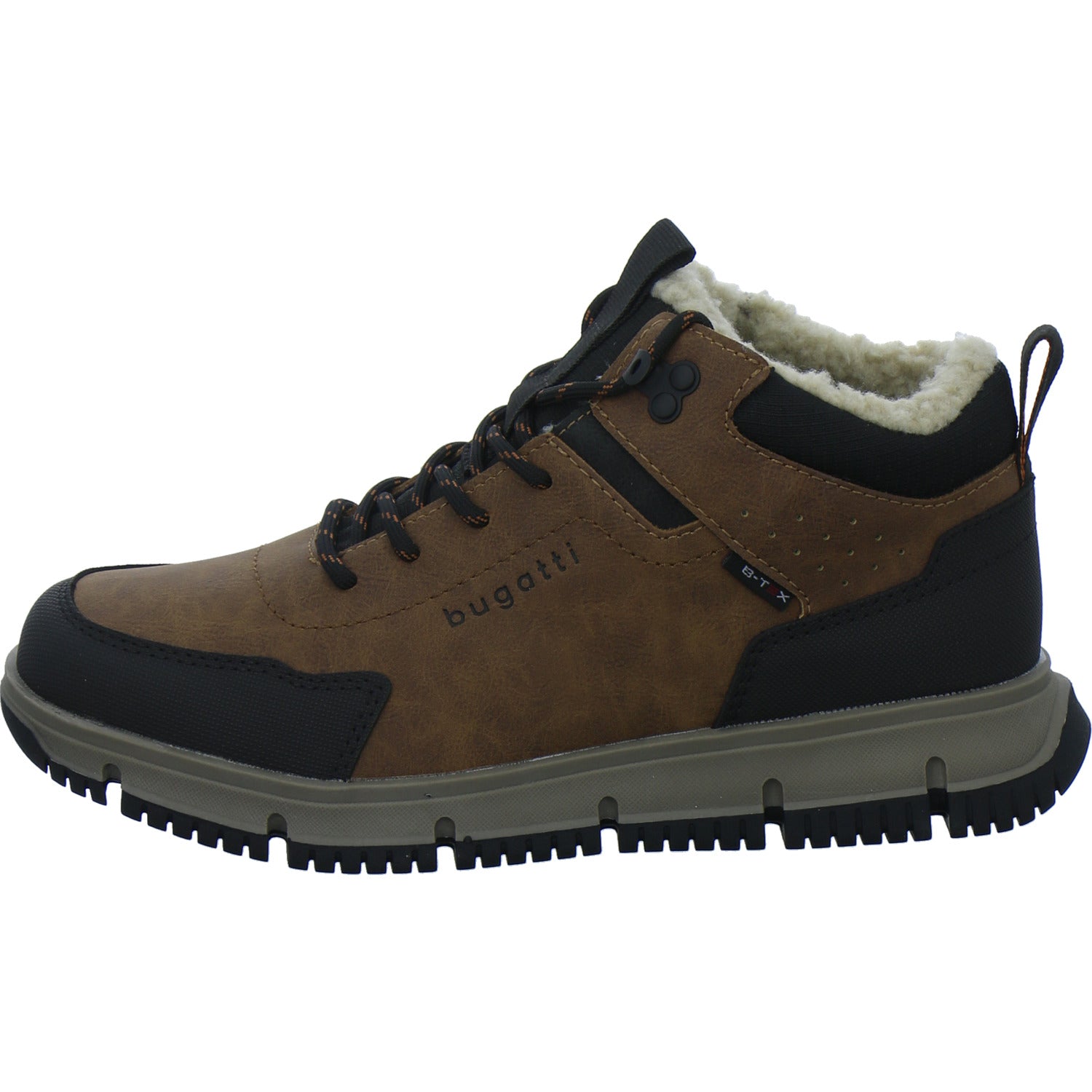 Bugatti Classic Winterschuhe Herren Braun-kombi