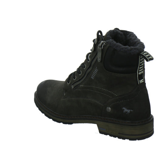 Mustang Winterschuhe warm gefüttert Anthrazit - 360° Ansicht