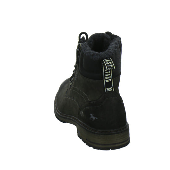 Mustang Winterschuhe warm gefüttert Anthrazit - 360° Ansicht