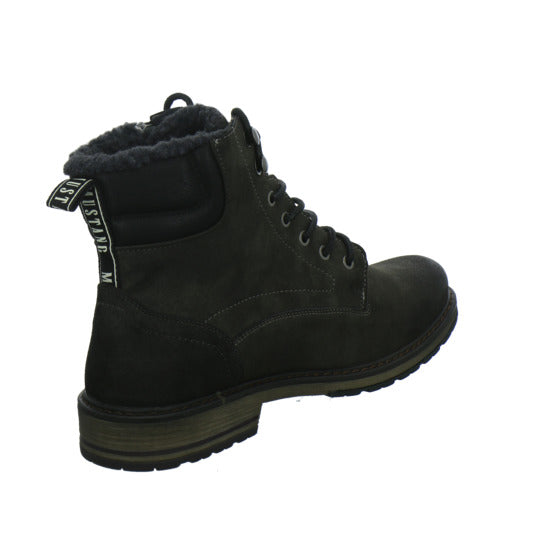 Mustang Winterschuhe warm gefüttert Anthrazit - 360° Ansicht