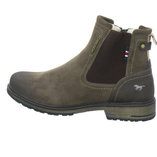 Mustang Stiefel Dunkelbraun - 360° Ansicht