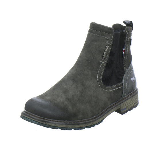 Mustang Stiefel Anthrazit - 360° Ansicht