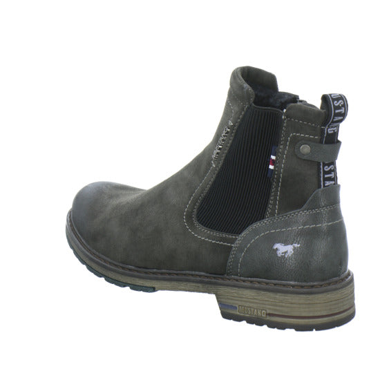Mustang Stiefel Anthrazit - 360° Ansicht