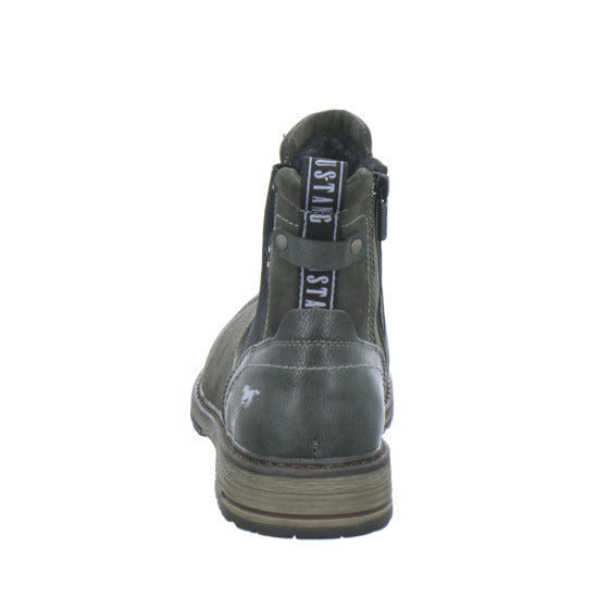 Mustang Stiefel Anthrazit - 360° Ansicht