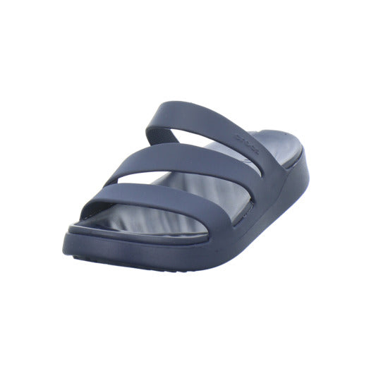 Crocs Getaway Strappy Pantoletten Dunkelblau