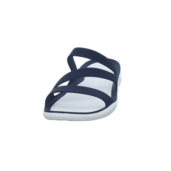 Crocs Pantoletten Damen Swiftwater Sandal W Dunkelblau