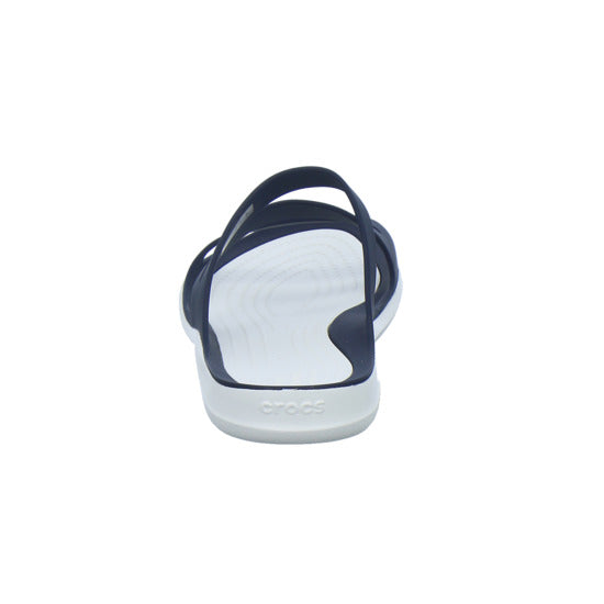 Crocs Pantoletten Damen Swiftwater Sandal W Dunkelblau