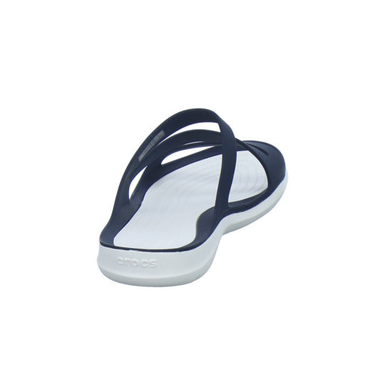 Crocs Pantoletten Damen Swiftwater Sandal W Dunkelblau