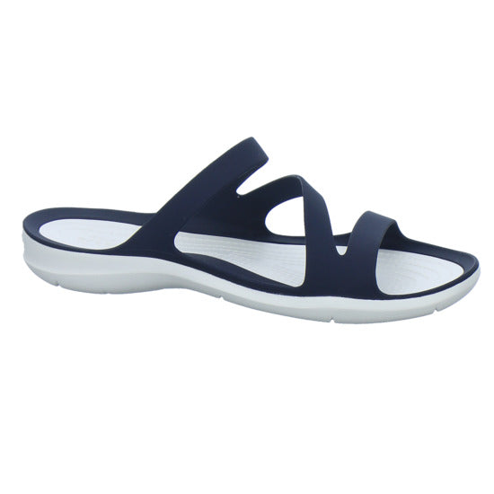 Crocs Pantoletten Damen Swiftwater Sandal W Dunkelblau