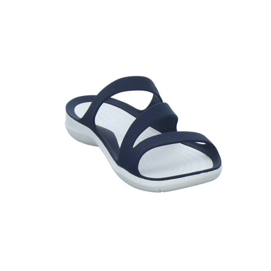 Crocs Pantoletten Damen Swiftwater Sandal W Dunkelblau