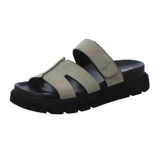 Tamaris Pantoletten Damen taupe
