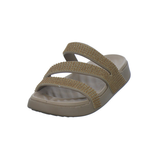 Crocs Pantoletten Damen Getaway taupe