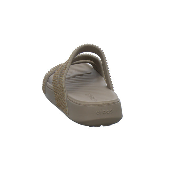 Crocs Pantoletten Damen Getaway taupe