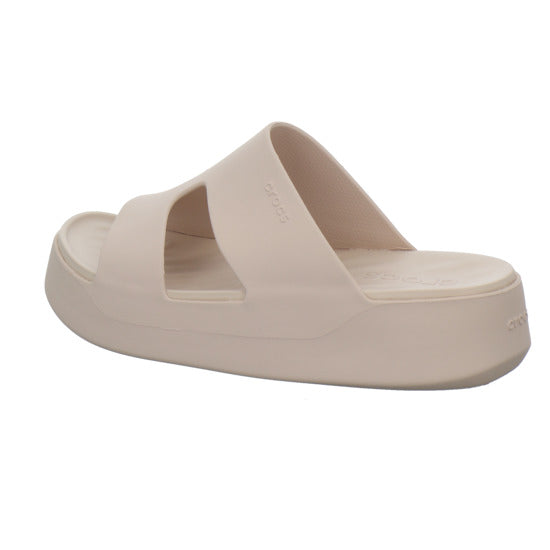 Crocs Getaway Platform H-Strap Pantoletten Rosa