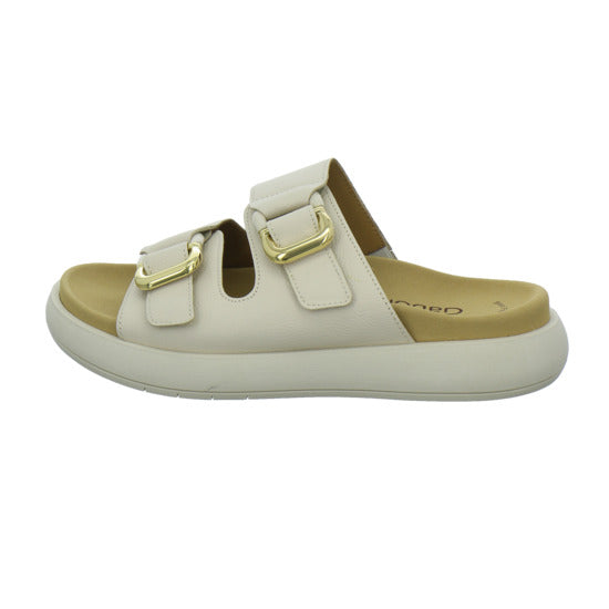 Gabor Pantoletten Beige - 360° Ansicht
