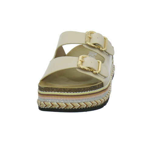 Meyla Nabo Pantoletten Beige