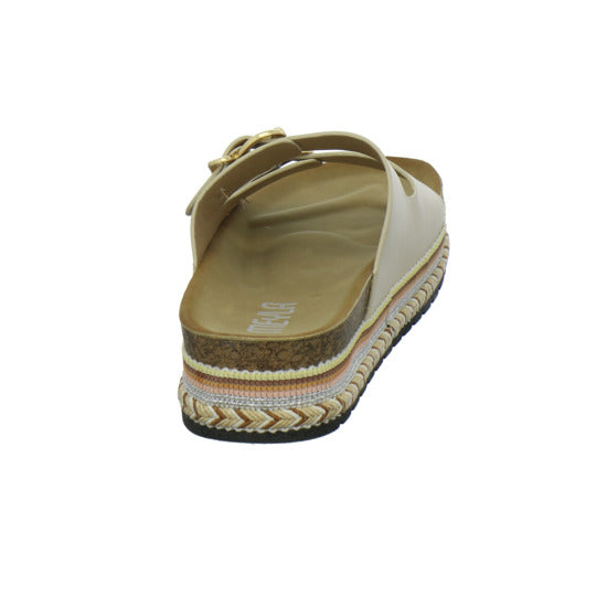 Meyla Nabo Pantoletten Beige