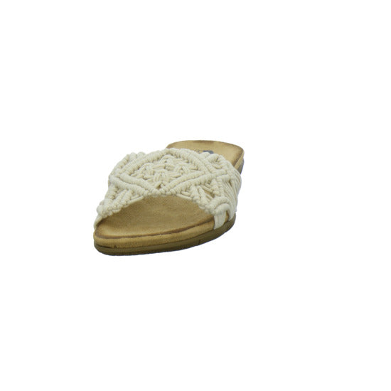 Cosmos Pantoletten Beige