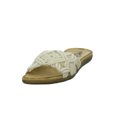 Cosmos Pantoletten Beige