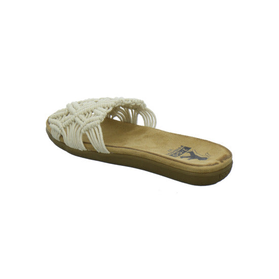 Cosmos Pantoletten Beige