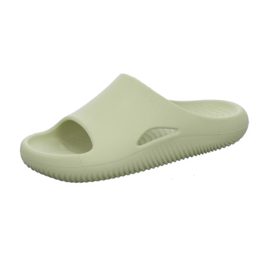 Crocs Mellow Slide Pantoletten Beige
