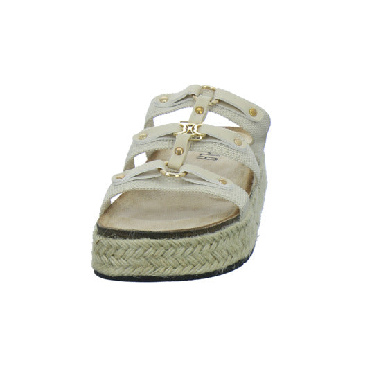 Meyla Pantoletten Damen Beige