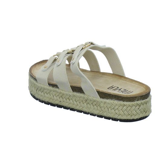 Meyla Pantoletten Damen Beige