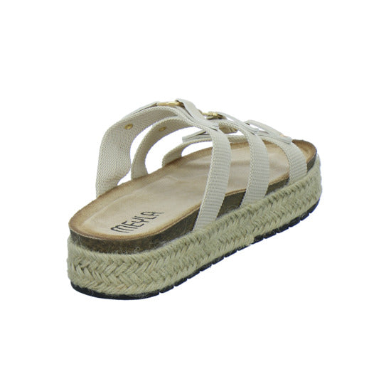 Meyla Pantoletten Damen Beige