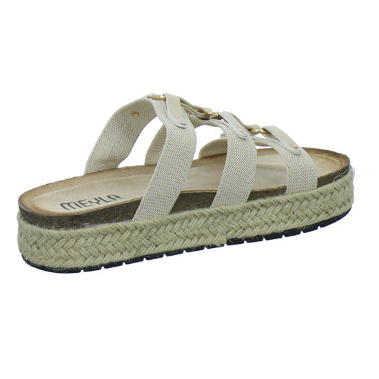 Meyla Pantoletten Damen Beige