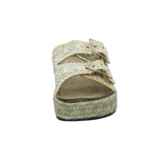 Meyla Pantoletten Damen Beige