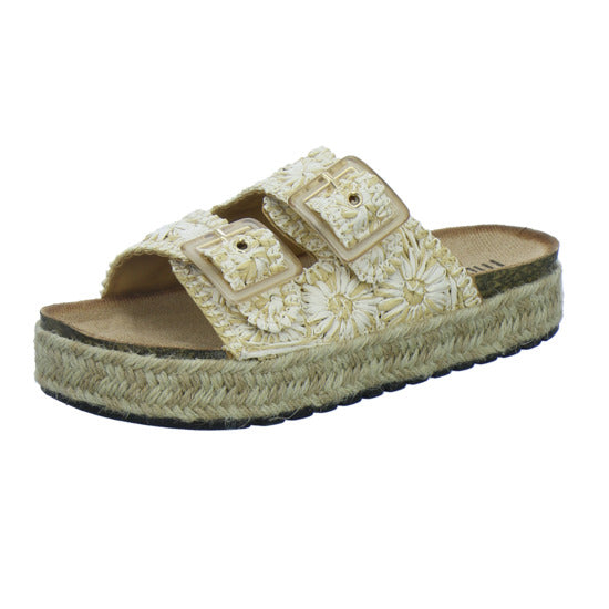 Meyla Pantoletten Damen Beige