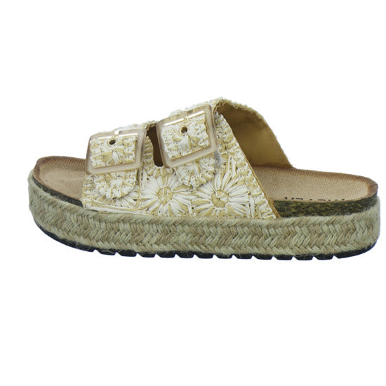 Meyla Pantoletten Damen Beige