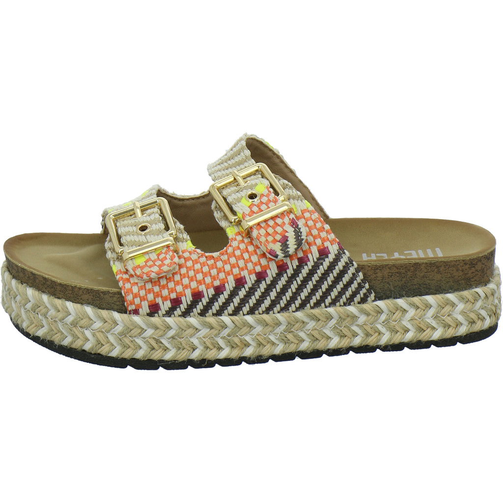 Meyla Nardo Pantoletten Beige-kombi