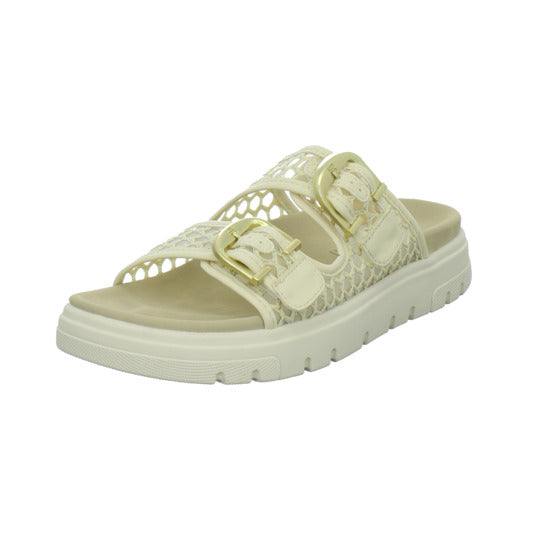 Bugatti Shoes Woman Pantoletten Damen Beige-kombi