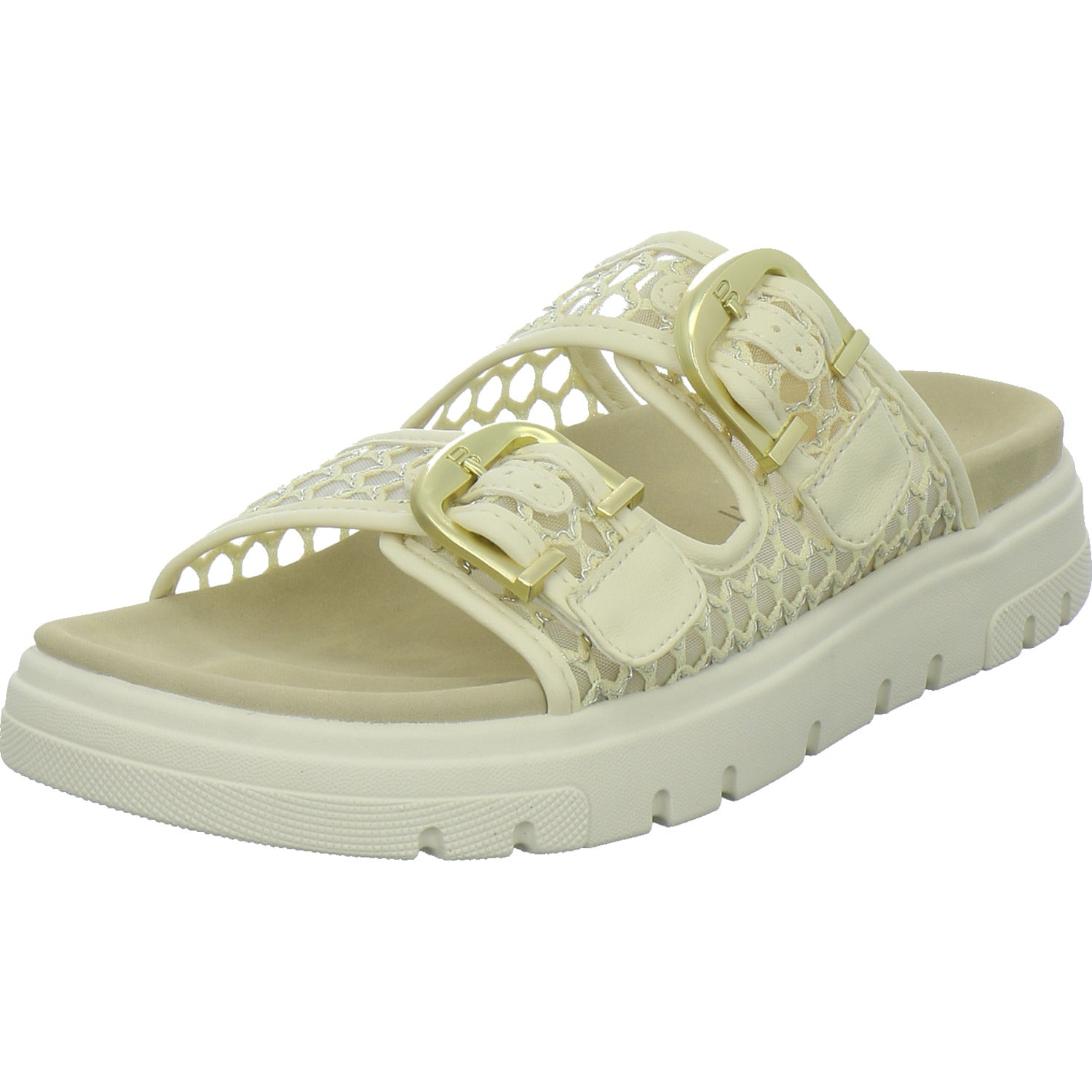 Bugatti Shoes Woman Pantoletten Damen Beige-kombi