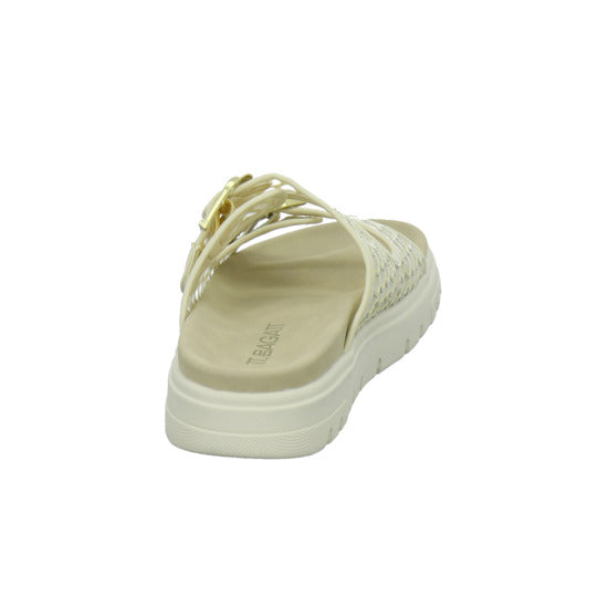 Bugatti Shoes Woman Pantoletten Damen Beige-kombi